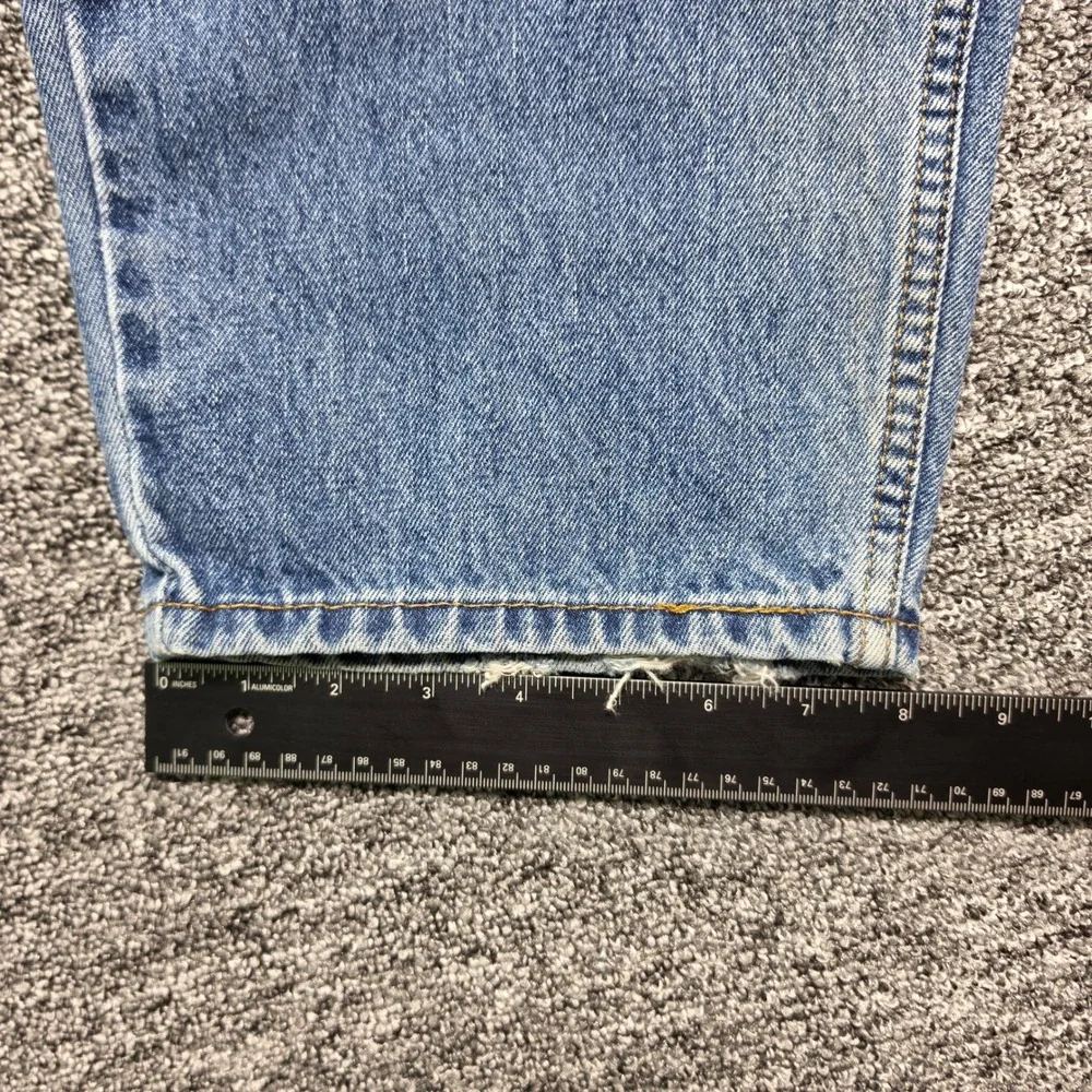 Y2K Baggy Skate Loose Tapered 560 Jeans Mens 38x32 Blue Levi's 00560-4891